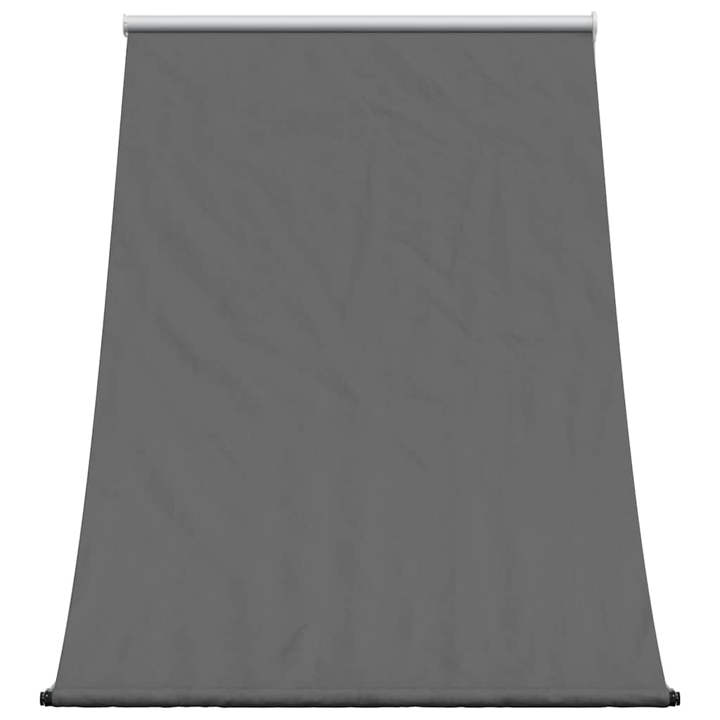 Toldo Retráctil De Tela Y Acero Gris Antracita 100x150 Cm_2