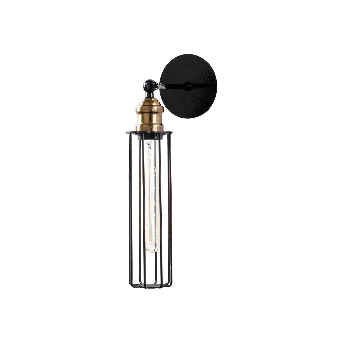 Aplique De Pared, Metal , Negro, 8x16x40, Casquillo E 27 Max 40 W_3