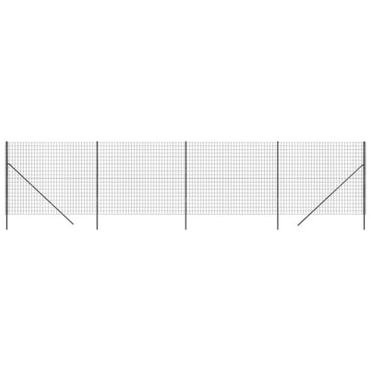 Cerca De Alambre De Acero Galvanizado Gris Antracita 2,2x10 M / Vetonek_2