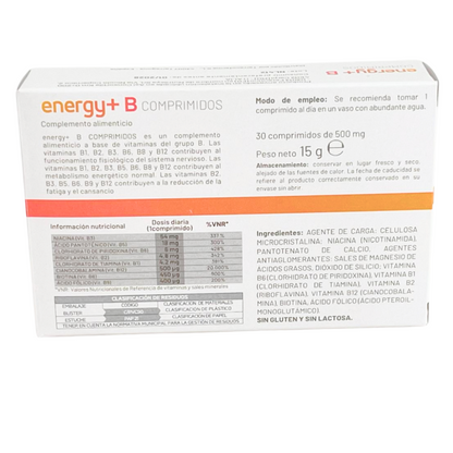 Energy+ Adultos – Complejo De Vitaminas B Para Energía, Sistema Nervioso Y Cansancio_1