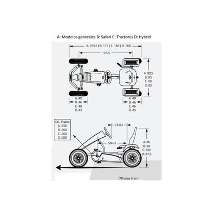 Kart De Pedales Electrico Berg X-plore E-bfr.