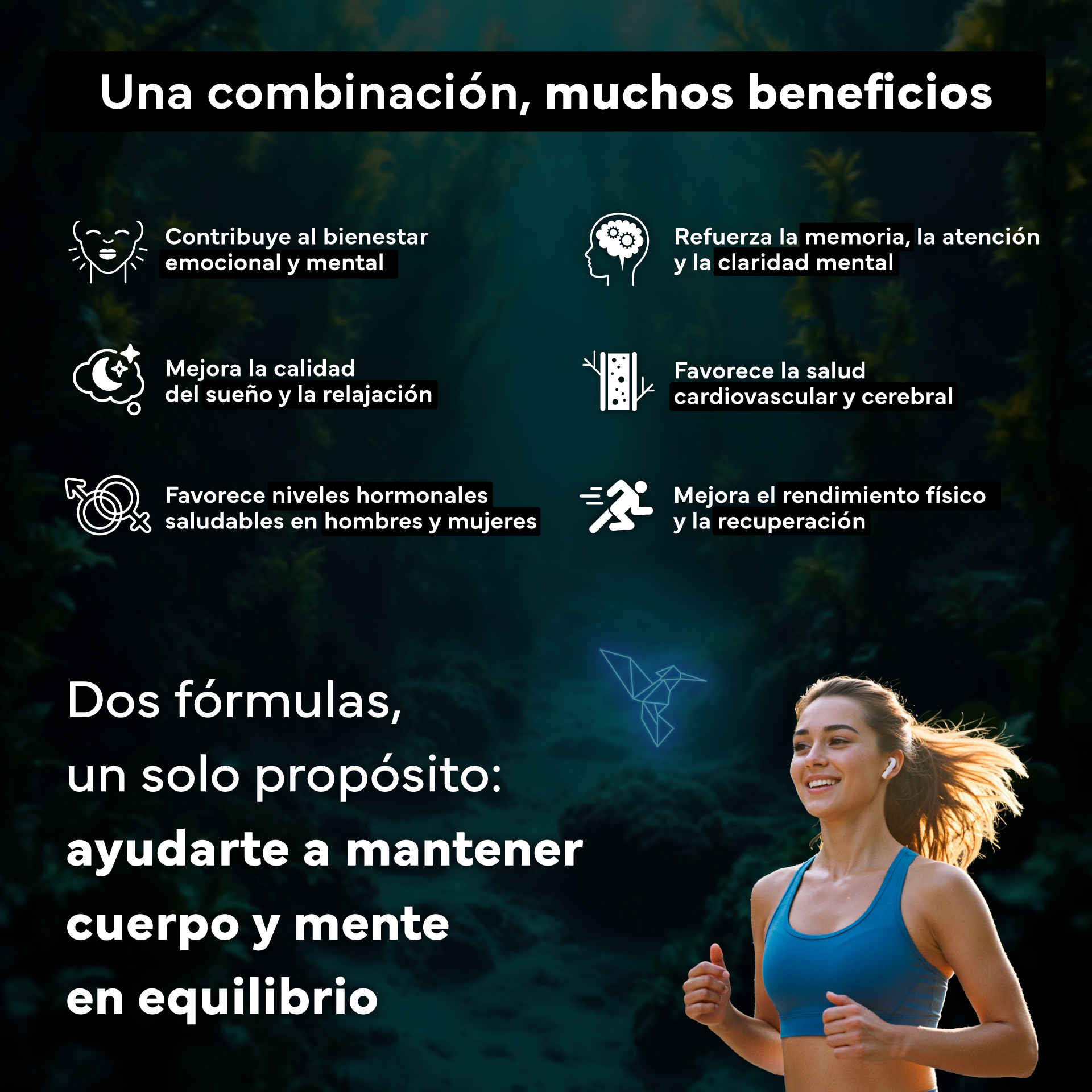Ashwagandha Ksm-66® Pura + Omega 3 Premium Omegatex®. Sevens Nutrition. Equilibrio Mental, Energía Y Bienestar Integral_2