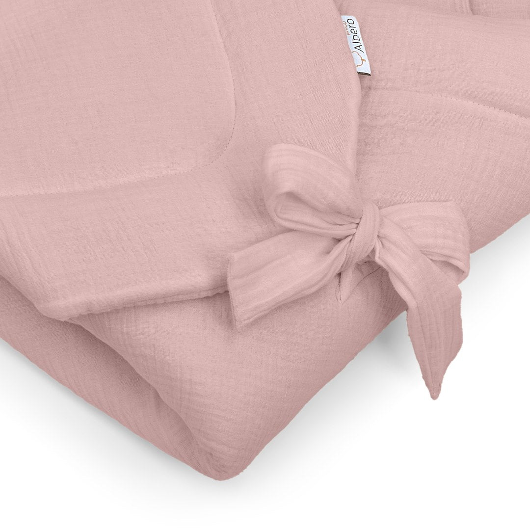 Saco Capazo 4 En 1 Muselina Rosa