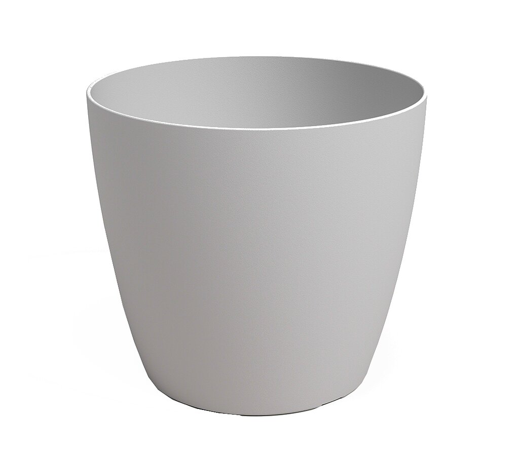 Artevasi Macetero De Plástico Mate San Remo Gris 30cm_0