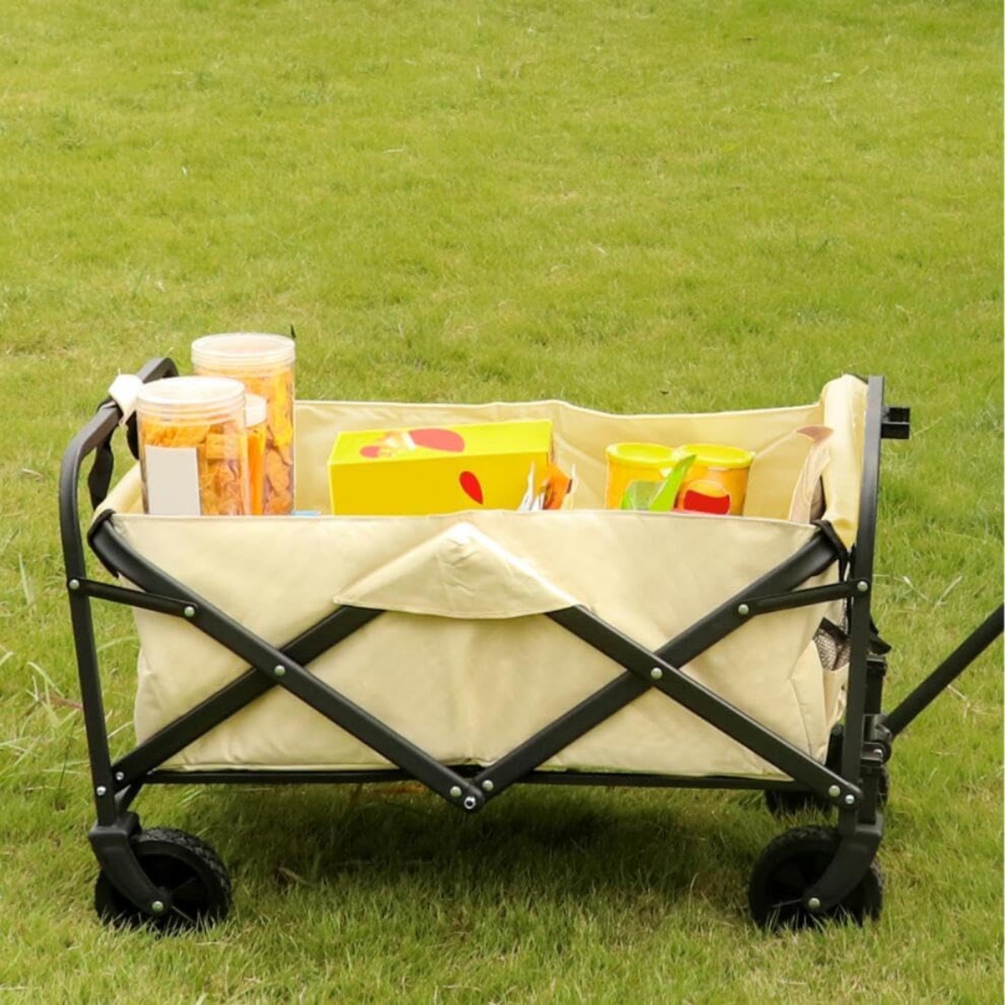 Well Home Carrito Para La Playa Plegable 73,5x51x92cm_2