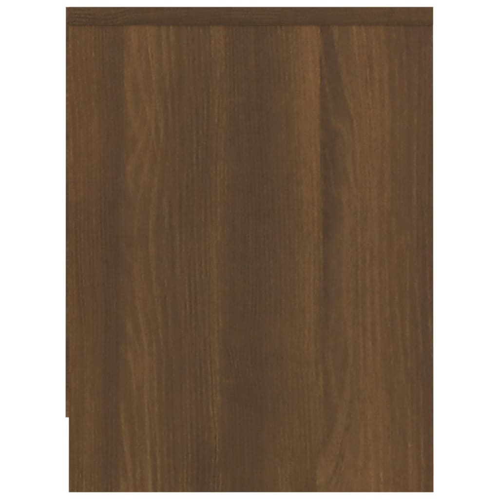Mesitas Noche 2 Uds Madera Ingeniería Marrón Roble 40x30x40 Cm_3
