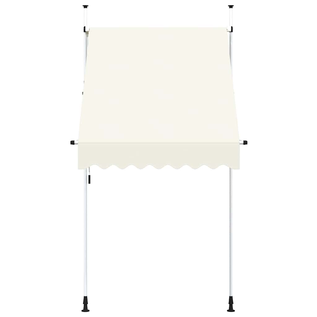 Toldo Retráctil De Operación Manual 150 Cm Crema_2