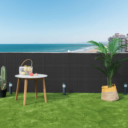 Cañizo Pvc Essential Recycane 20mm Antracita - Cerramiento Ecológico 1,5x3 M / Multicolor_2