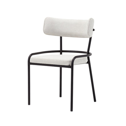 Silla Pole Beige - Diseño Minimalista 55x60x95cm - Well Home_0
