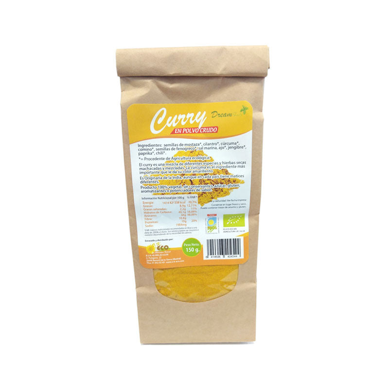 Curry En Polvo Bio 150 G Dream Foods_0