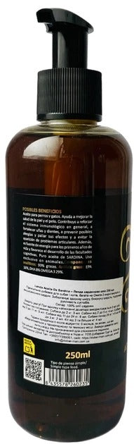 Aceite de Sardina para Perros y Gatos Omega 3 Lenda 250 ml