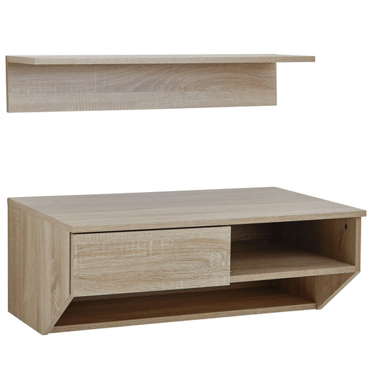 Estante De Pared 75 Cm De Roble Sonoma_0