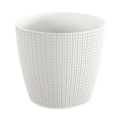 Maceta Wheaty 2l., Dimensiones (mm) 157x157x138, Color Blanco_0