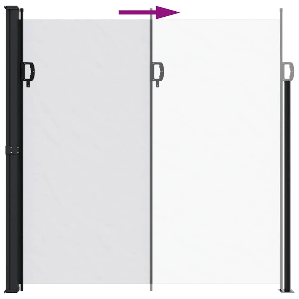 Vidaxl Toldo Lateral Retráctil Blanco 200x600 Cm_4