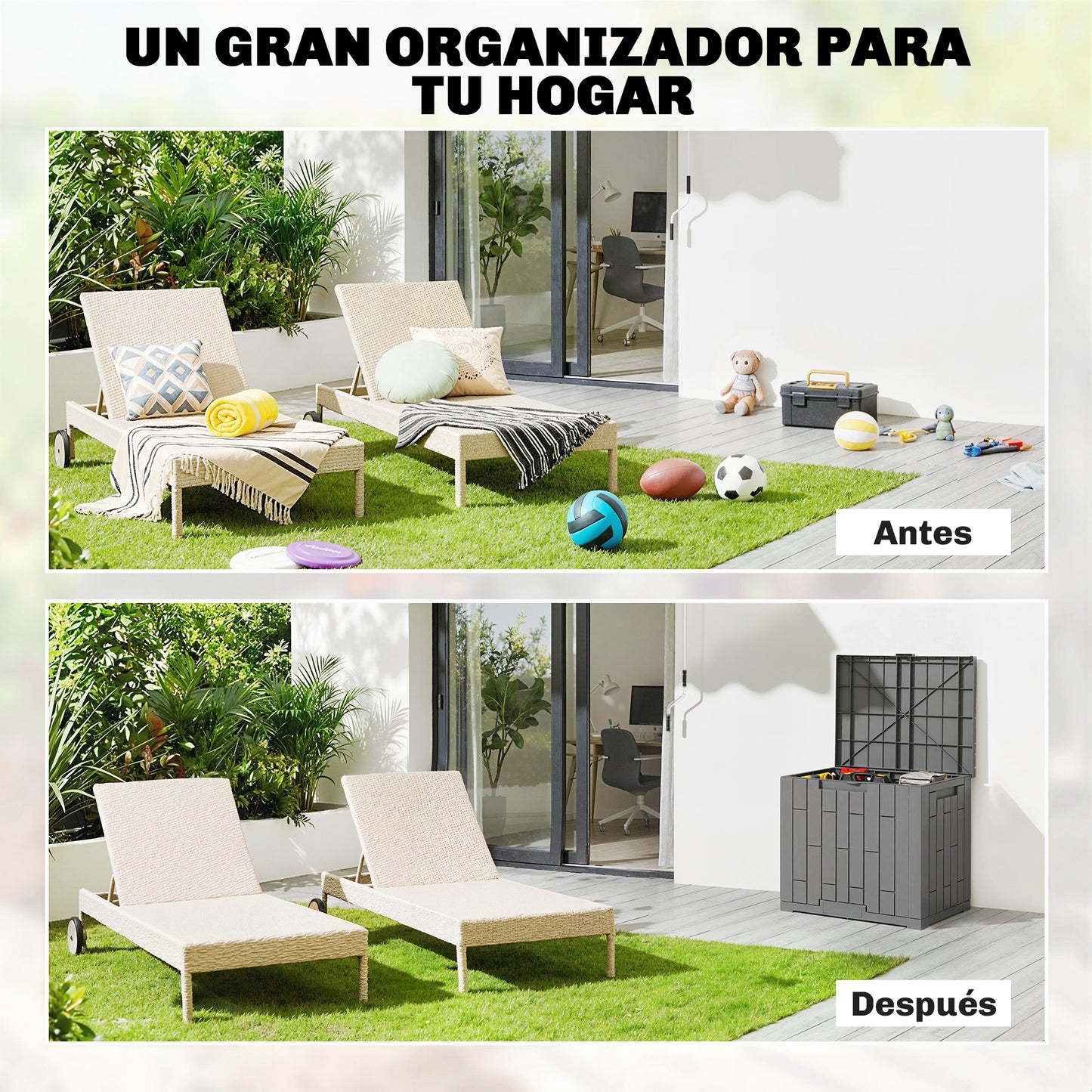 Outsunny Arcón Exterior Capacidad 114l_3