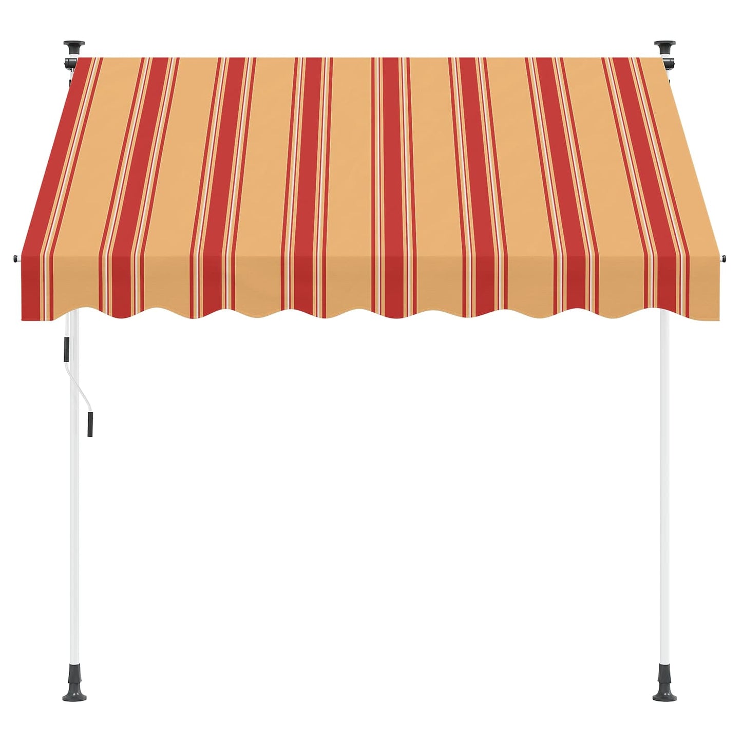 Toldo Retráctil Manual Gris Claro 400 Cm_0
