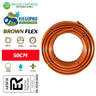 Tuberí­a Autocompensante Marrón A 50cm 100 Metros. Brownflex.