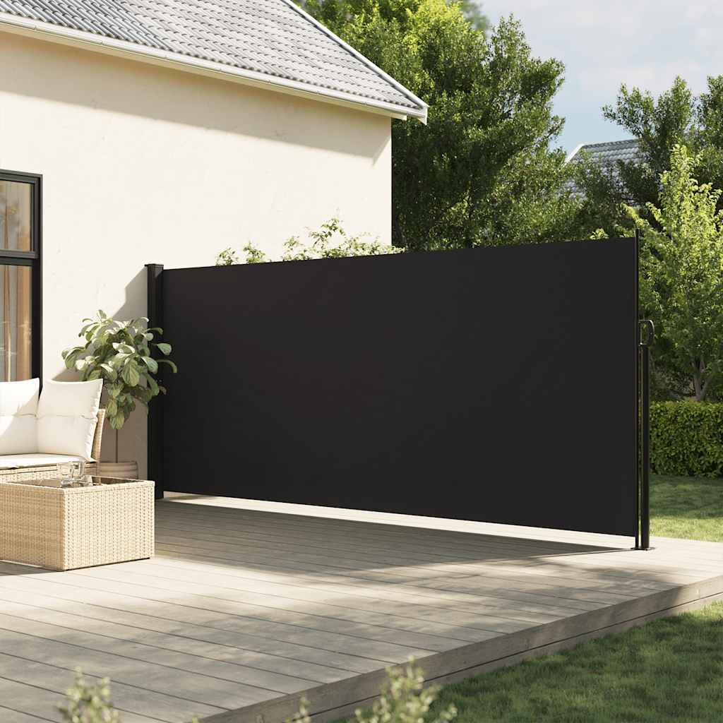 Vidaxl Toldo Lateral Retráctil Negro 180x600 Cm_1