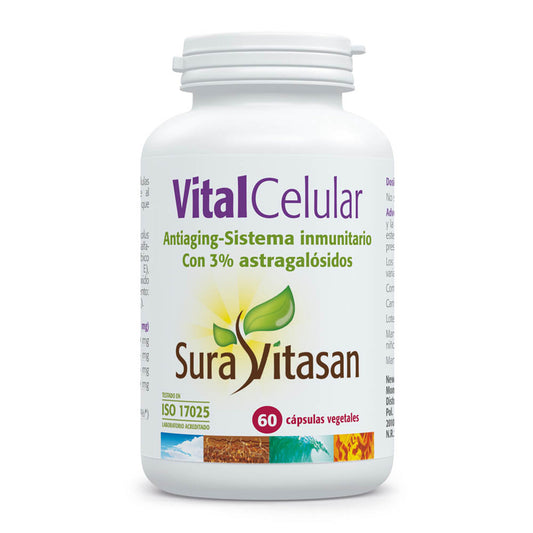 Vital Celular,  Sura Vitasan, 60 cápsulas
