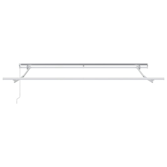 Toldo Retráctil Negro 300 X 250 X 165 Cm Poliéster Y Aluminio_0