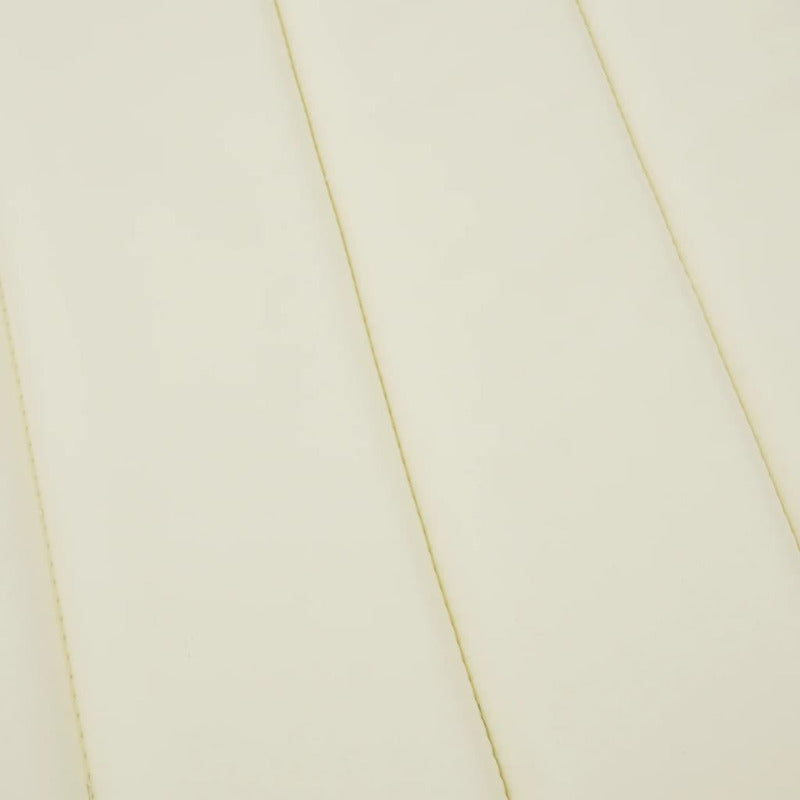 Vidaxl Cojín De Tumbona De Tela Oxford Crema 200x60x3 Cm_5