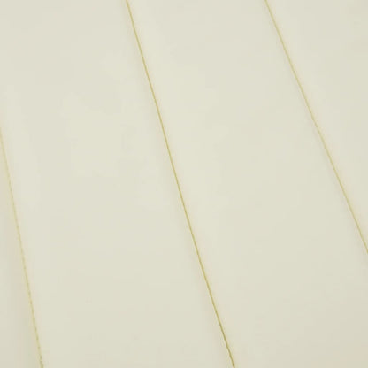 Vidaxl Cojín De Tumbona De Tela Oxford Crema 200x60x3 Cm_5