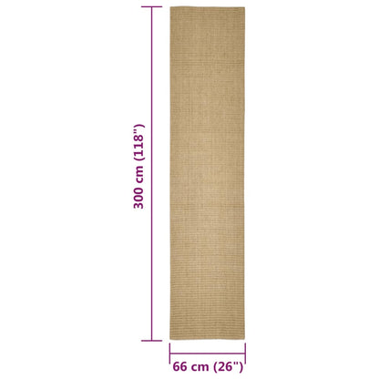 Alfombra De Sisal Para Rascador 66x300 Cm_5
