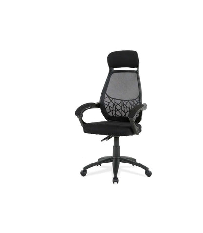 Silla De Oficina Erika En Negro. Alto: 114,5-122,5, Ancho: 62, Fondo: 58._0
