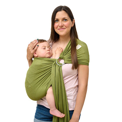 Bandolera Portabebé Momawo Splash Caki_1