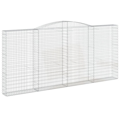 Cestas De Gaviones 15 Uds Forma De Arco Hierro 400x30x180/200cm_2