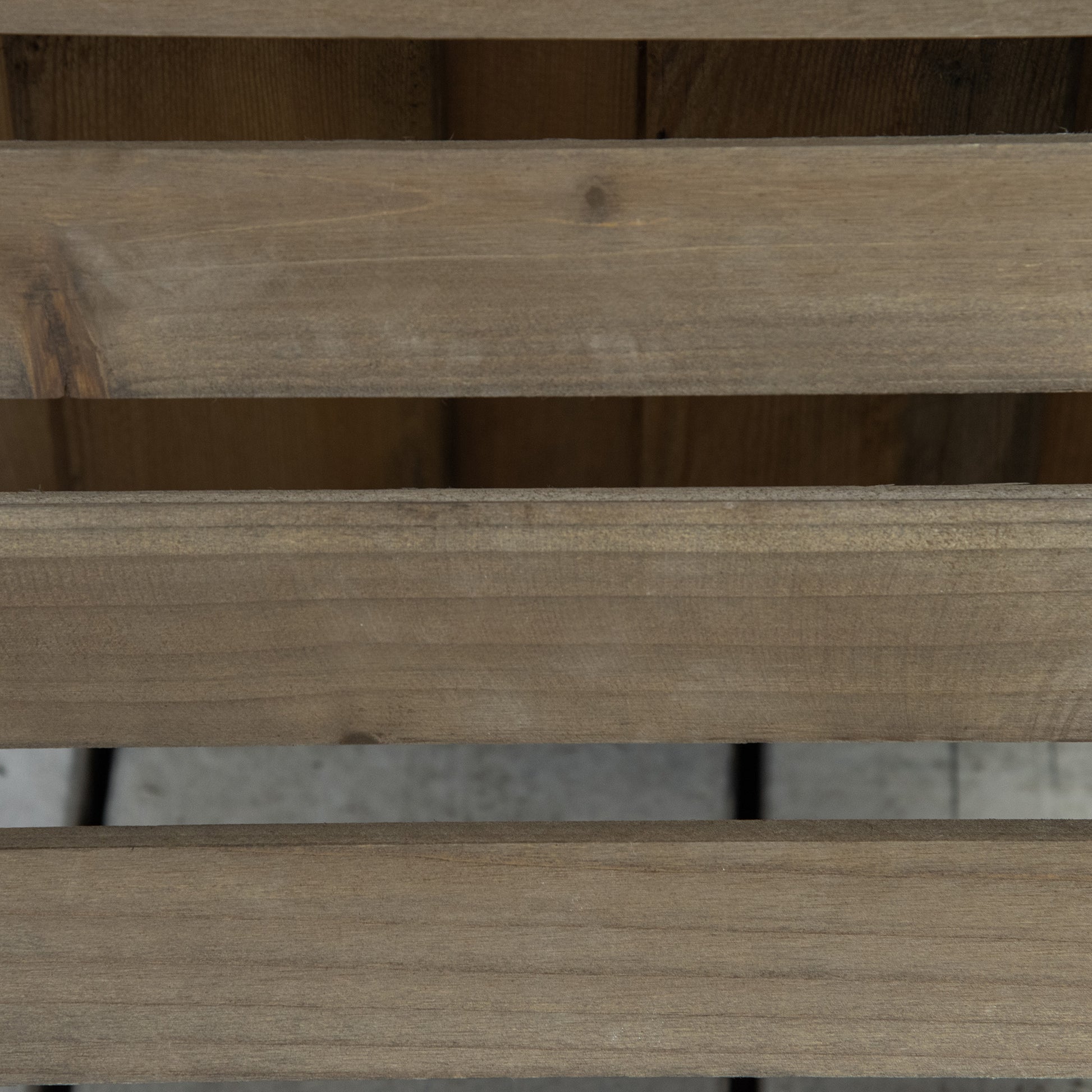 Outsunny Pack De 2 Plataformas Con Ruedas Para Macetas Exterior Interior Marrón_3