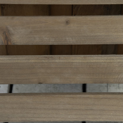 Outsunny Pack De 2 Plataformas Con Ruedas Para Macetas Exterior Interior Marrón_3