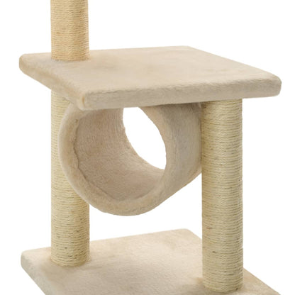 Vidaxl Rascador Para Gatos Con Poste Rascador De Sisal 65 Cm Beige_4