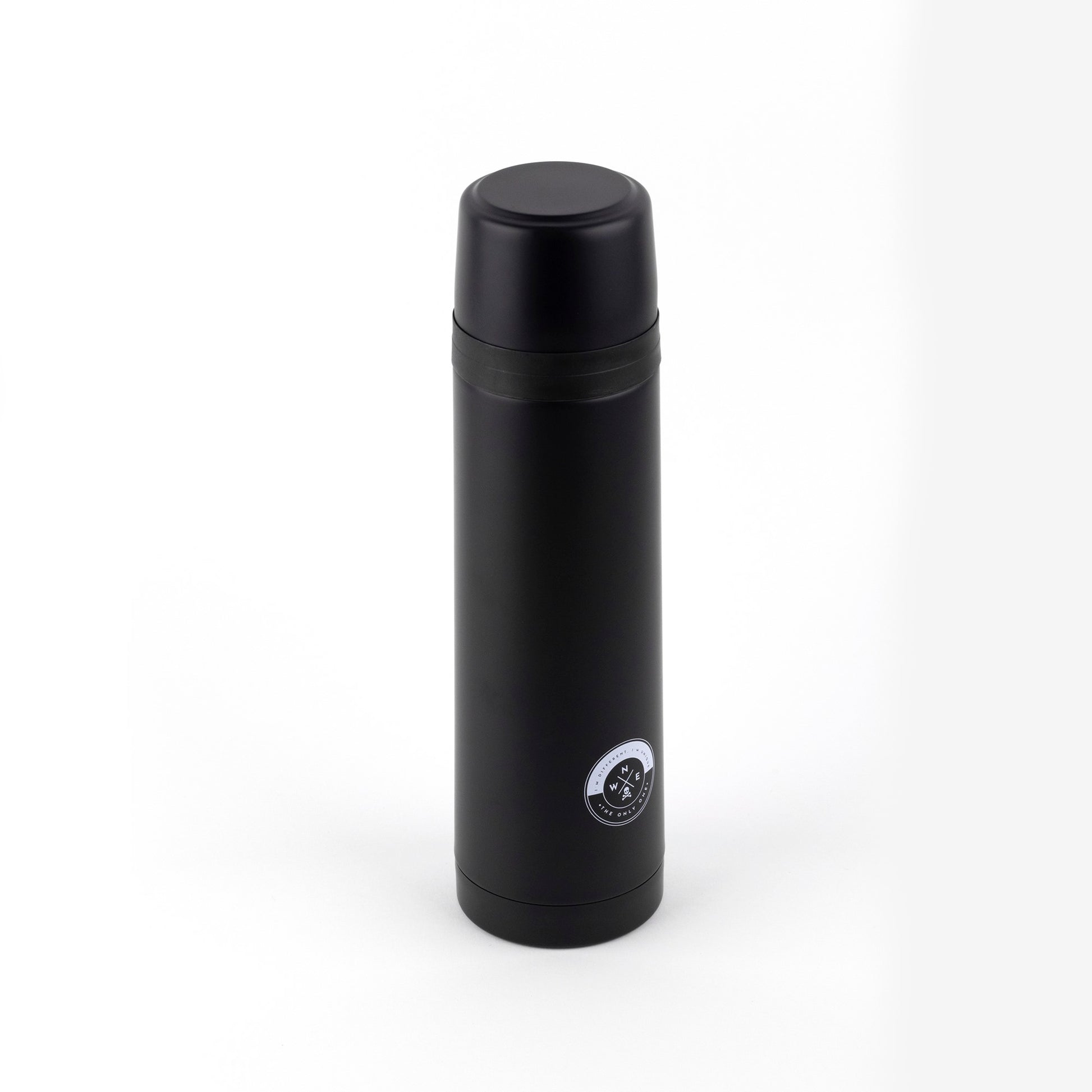 Botella - Termo De Agua 500ml En Acero Inoxidable Negro Scalpers Home_4