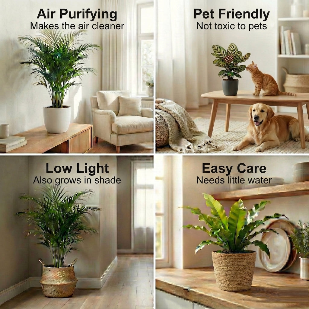 Plantas Purificadoras De Aire - 6 Unidades - Ø12 Cm - 30-40 Cm_4