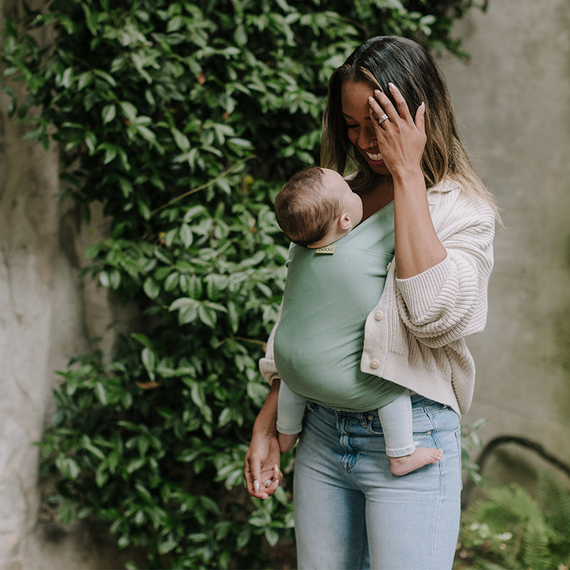 Fular Elástico Portabebé, Boba Wrap Sage Green_2