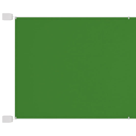 Vidaxl Toldo Vertical Verde Claro 60x1000 Cm Tela Oxford_0