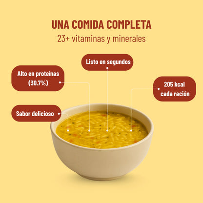 Sopa De Fideos Con Sabor Curry De Pollo Fitóniq, 7 sobres_2