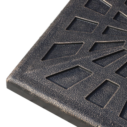 Outsunny Base De Sombrilla Peso 15 Kg De Resina 47x47x32 Cm Bronce_3