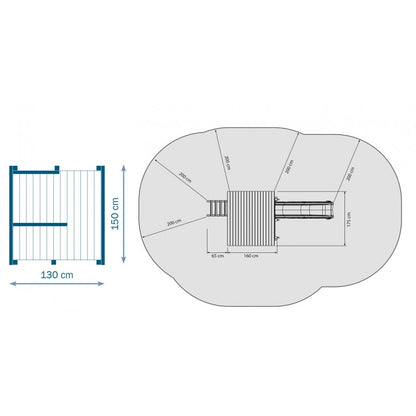 Parque Infantil Masgames Beach Hut Xl.