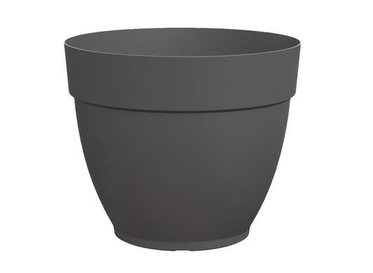 Artevasi Macetero Plástico Capri Campana Antracita 25cm