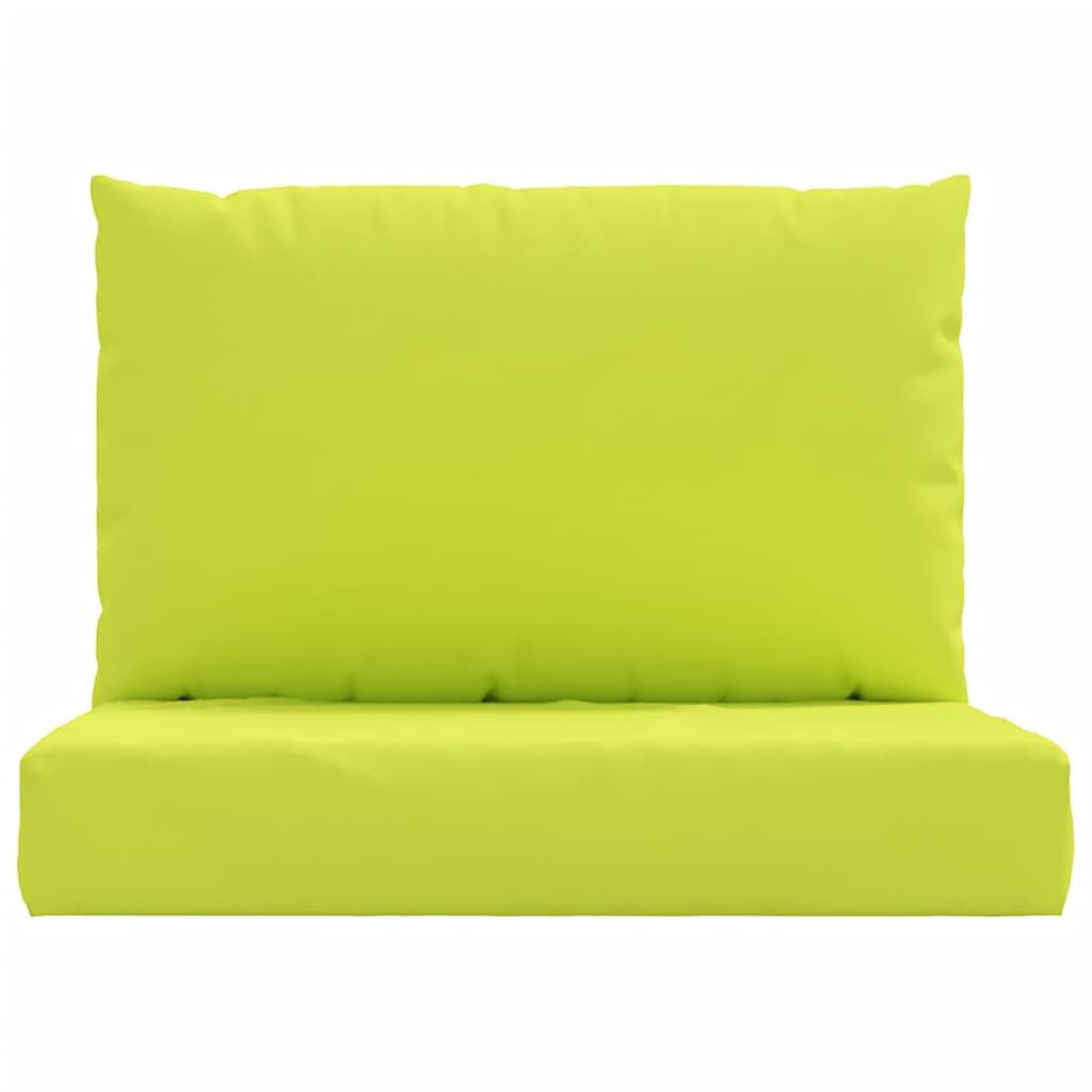 Vidaxl Cojines Para Palets 2 Unidades Tela Oxford Verde Claro_3