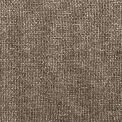 Estructura De Cama Con Cabecero De Tela Gris Taupe 140x190 Cm / Vetonek_4
