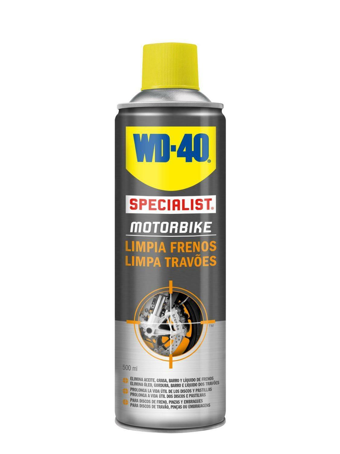 Wd40 - Limpiador Frenos Specialist® Moto - 500 Ml - 6 Uds._0