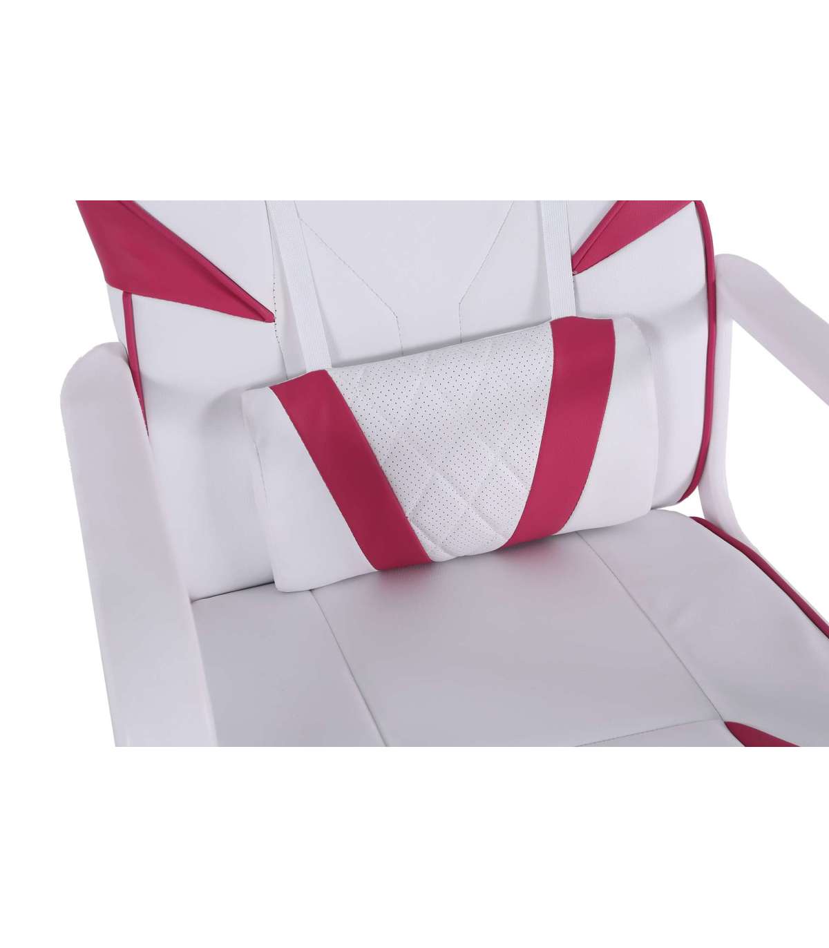 Silla Gaming Xtr X10 De Oficina, Despacho O Estudio, Acabado En Símil Piel Blanco/rosa, 101 Cm(alto)57 Cm(ancho)60 Cm(largo)_2