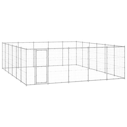 Perrera De Exterior De Acero Galvanizado 36,3 M²_1