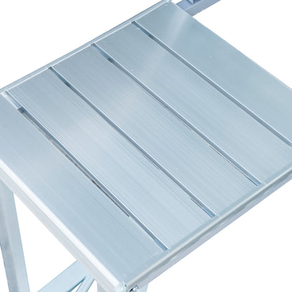 Outsunny Mesa Maleta De Camping Plegable Con 4 Asientos Y Agujero Para Sombrilla_4