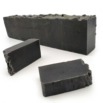 1 Barra Jabón Artesano Carbón Activo (1.2kg) Venta Al Por Mayor - Elimina Espinillas Y Puntos Negros - Piel Grasa Mixta_0