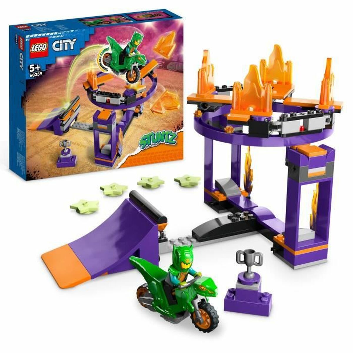 Juego Lego City Stuntz_0