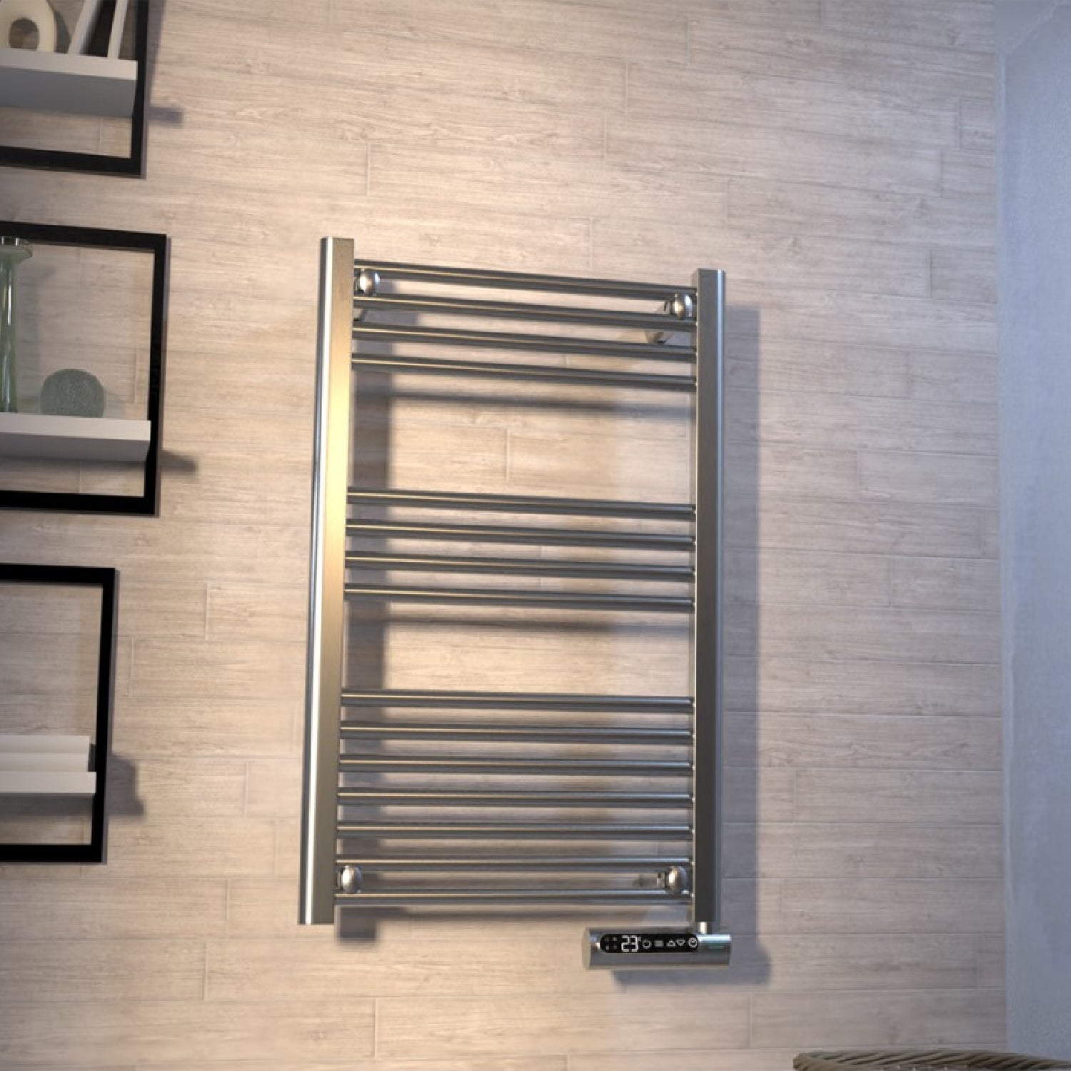Cecotec Toallero Eléctrico Ready Warm 9100 Smart Towel Steel_3